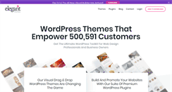 Desktop Screenshot of elegantthemes.com